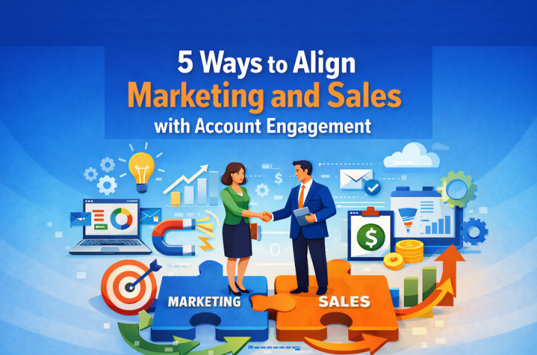 5 Ways to Align Marketing and Sales with Account Engagement