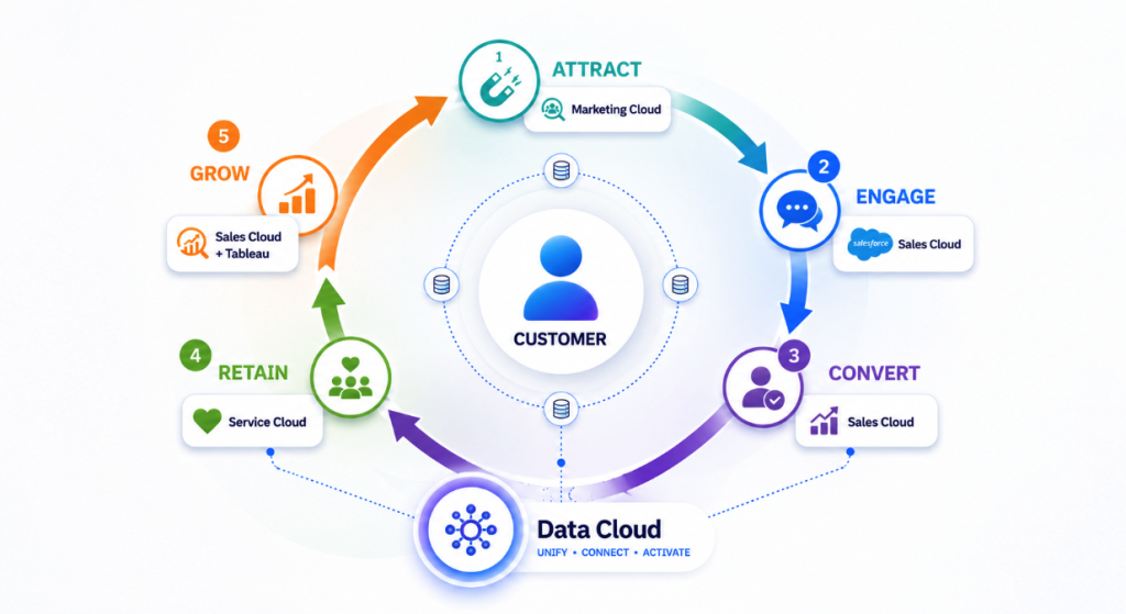 Customer Lifecycle Management (CLM) with Salesforce - Strategic Overview